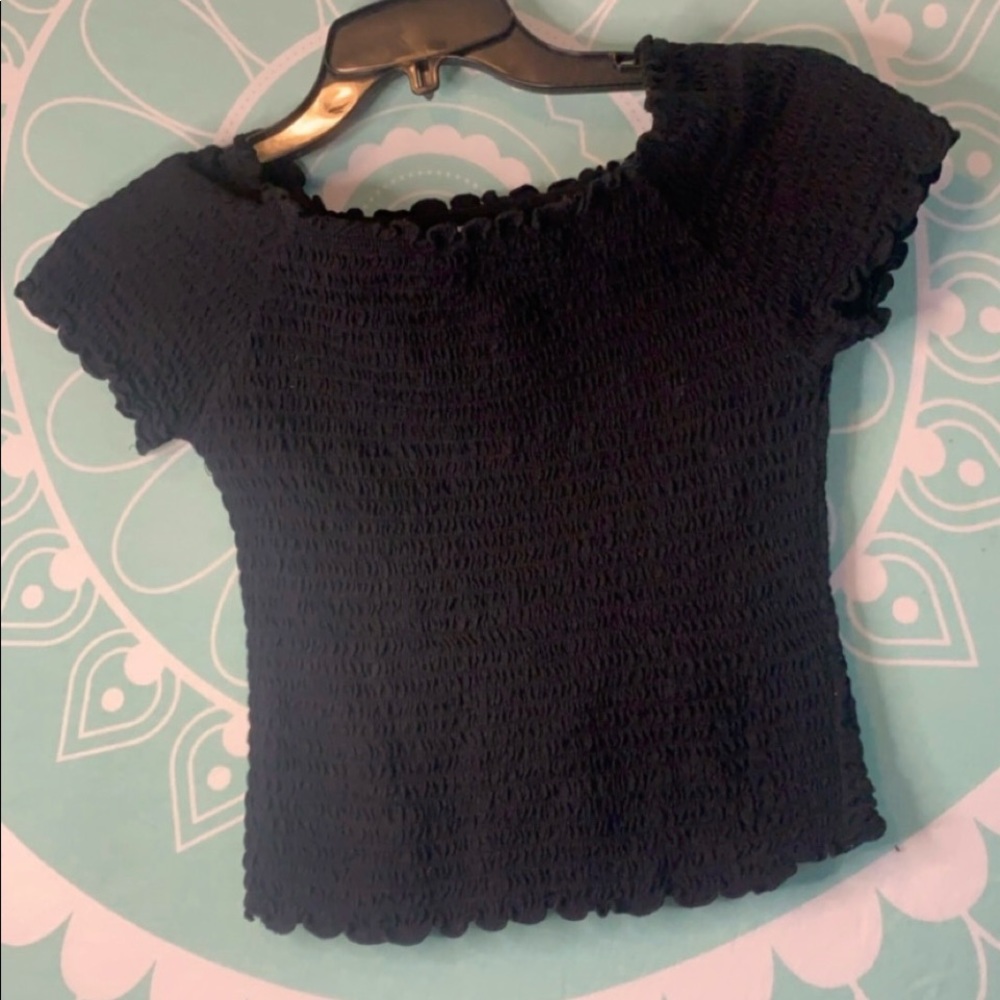 Black Crop Top